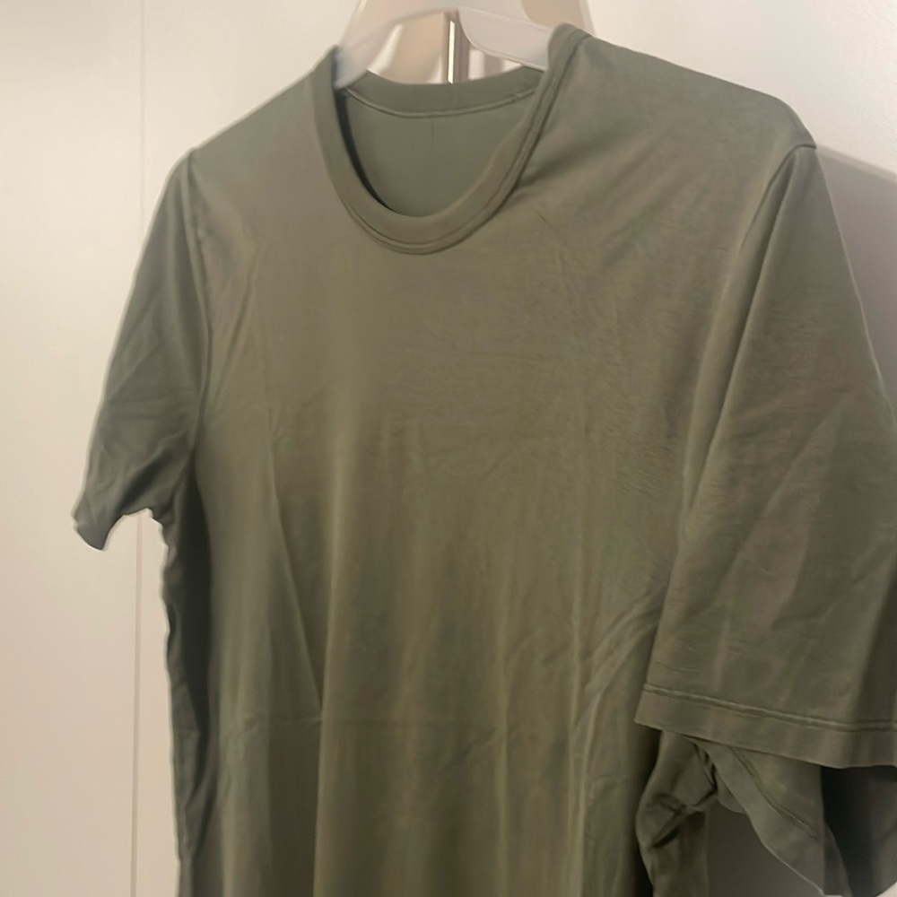 LULULEMON 5 Year Basic Tee L - Army Green